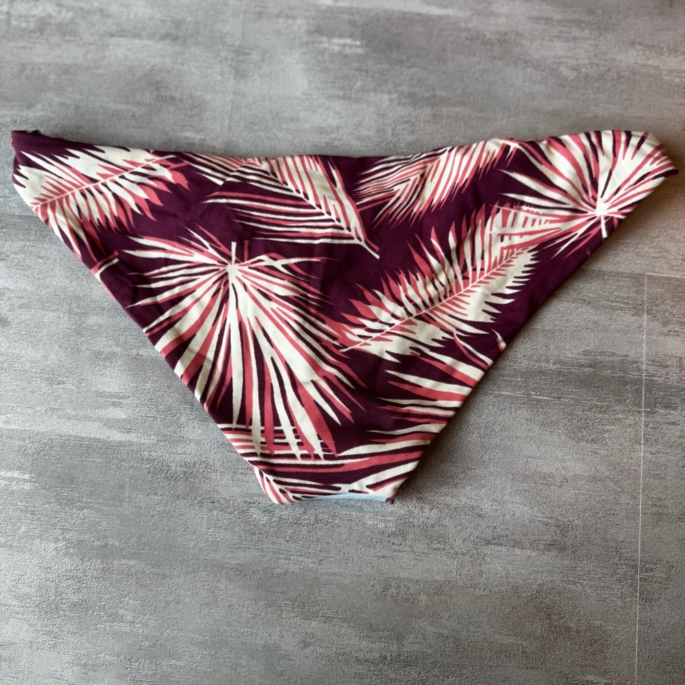 MAAJI SWIMWEAR BRISTLE GARDEN‎ REVERSIBLE BIKINI BOTTOM (L) NWT $69 cheeky - Picture 2 of 10